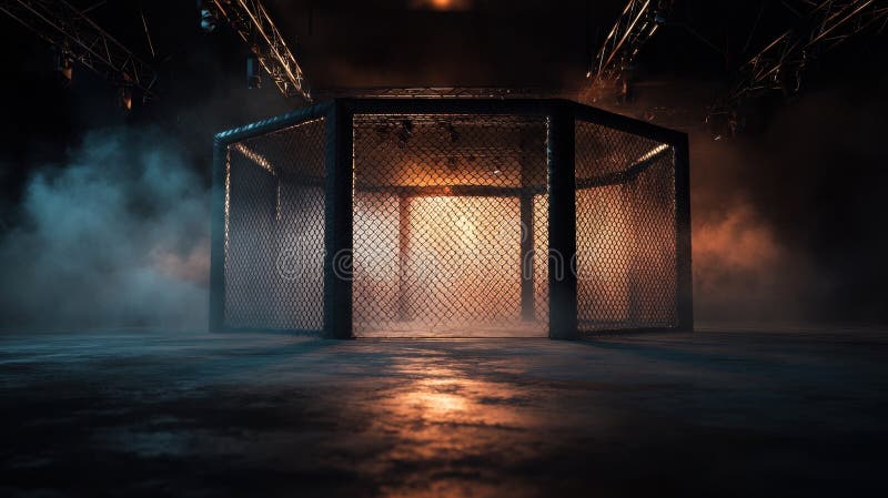 MMA Cage Background